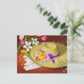 Postkarte für Ostergonnet (Stehend Vorderseite)