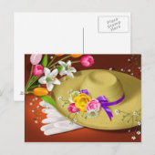 Postkarte für Ostergonnet (Vorne/Hinten)