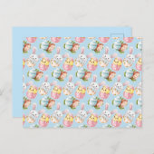 Postkarte für Osterkritter (Vorne/Hinten)