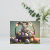 Postkarte für Ostern (Stehend Vorderseite)