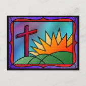 Postkarte für Ostern (Vorderseite)