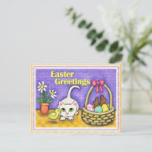 Postkarte für Ostern (Stehend Vorderseite)