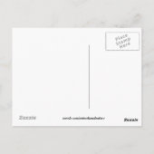 Postkarte für Ozeanbaume (Rückseite)