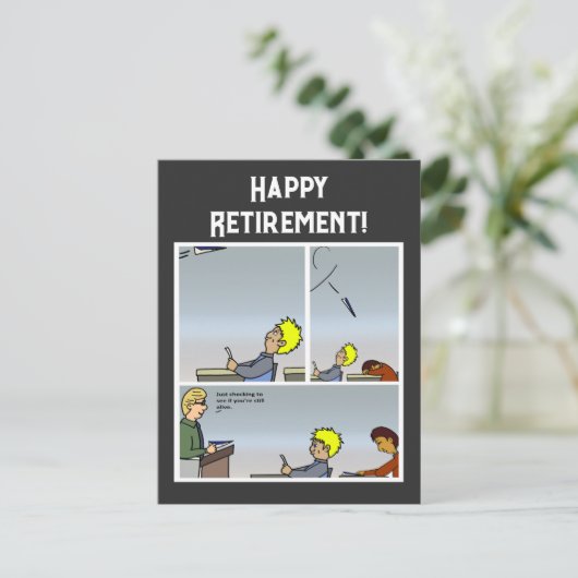 Postkarte für Papierflugzeuge (Stehend Vorderseite)