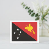Postkarte für Papua-neue Guinea (Stehend Vorderseite)