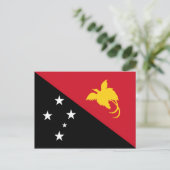 Postkarte für Papua-neue Guinea (Stehend Vorderseite)