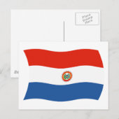 Postkarte für Paraguay (Vorne/Hinten)