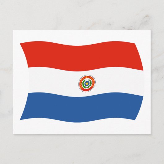 Postkarte für Paraguay (Vorderseite)
