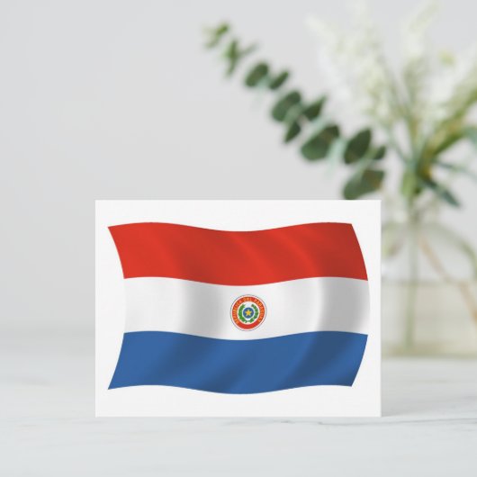 Postkarte für Paraguay (Stehend Vorderseite)