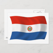Postkarte für Paraguay (Vorne/Hinten)
