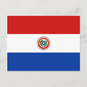 Postkarte für Paraguay (Vorderseite)