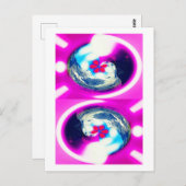 Postkarte für Parallelwelten (Vorne/Hinten)