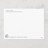 Postkarte für Pferde Tschechisches Neujahr (Rückseite)