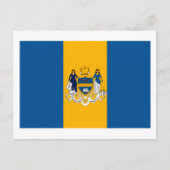Postkarte für Philadelphia (Vorderseite)