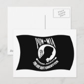 Postkarte für POW & MIA (Vorne/Hinten)