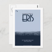Postkarte für Raumfahrt - Eris (Vorne/Hinten)