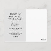 Postkarte für reales Anwesen (Rückseite)