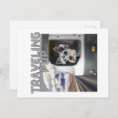 Postkarte für Reisende (Vorne/Hinten)