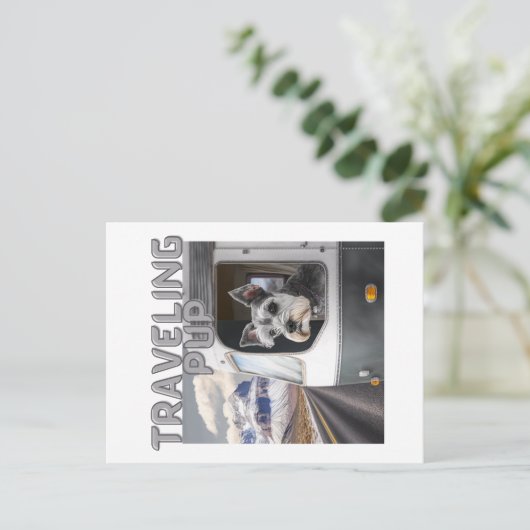 Postkarte für Reisende (Stehend Vorderseite)