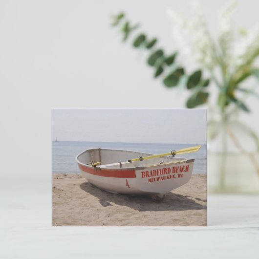 Postkarte für Rettungsschwimmer (Stehend Vorderseite)