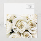Postkarte für Rosen (Vorne/Hinten)