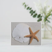 Postkarte für Sand und Seestern (Stehend Vorderseite)