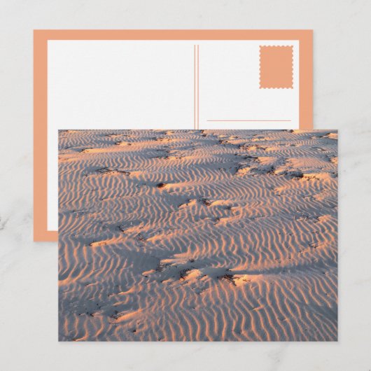 Postkarte für Sandrippen (Vorne/Hinten)