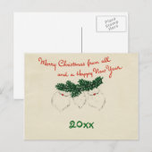 Postkarte für Santa Beards ändern (Vorne/Hinten)