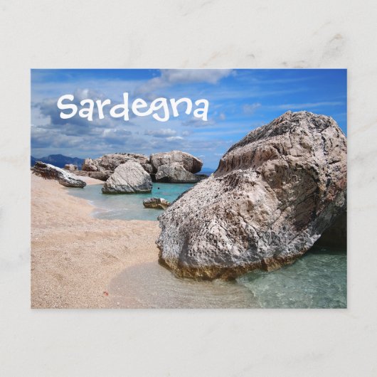 Postkarte für Sardinien (Vorderseite)