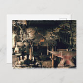 Postkarte für Schmiede (Vorne/Hinten)