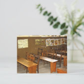 Postkarte für Schultische und Lehrstühle (Stehend Vorderseite)