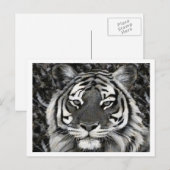 Postkarte für Schwarz und Weiß (Vorne/Hinten)