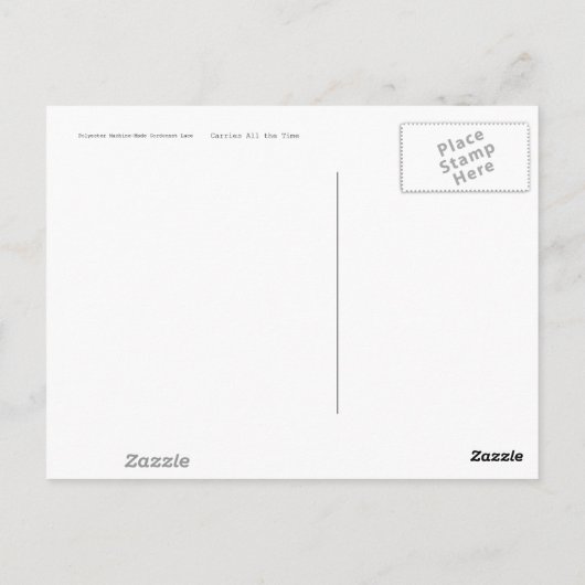 Postkarte für Schwarz und Weiß (Rückseite)