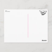 Postkarte für Schwarze Briefs (Rückseite)