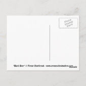 Postkarte für Schwarzer Bär (Rückseite)