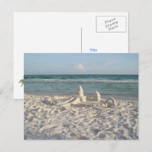 Postkarte für Seaside FL (Vorne/Hinten)