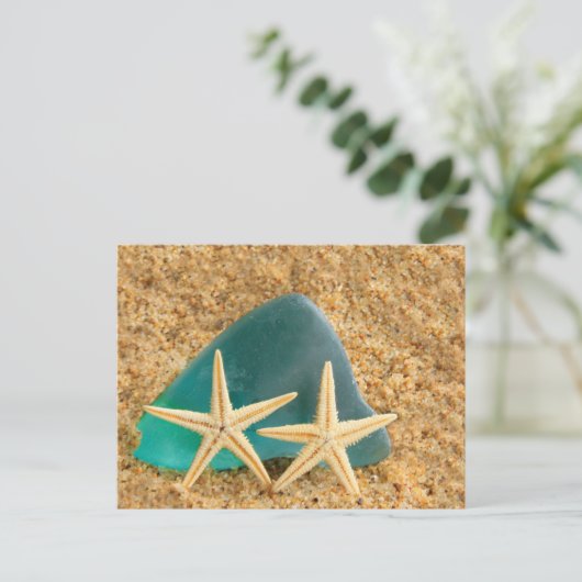 Postkarte für Seebarsch und Seeglatt (Stehend Vorderseite)