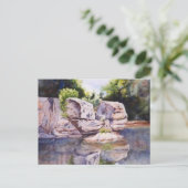 Postkarte für Seen und Straßen (Stehend Vorderseite)