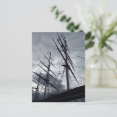 Postkarte für Segelschiffe (Stehend Vorderseite)