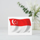 Postkarte für Singapur (Stehend Vorderseite)