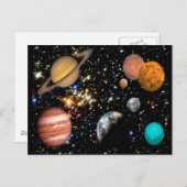 Postkarte für Solarsysteme (Vorne/Hinten)