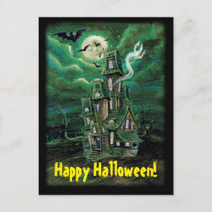 Postkarte für Spuk Haus