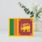 Postkarte für Sri Lanka (Stehend Vorderseite)