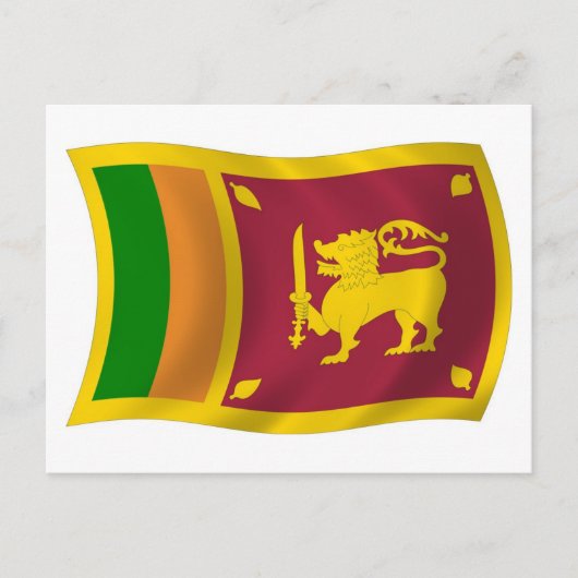 Postkarte für Sri Lanka (Vorderseite)