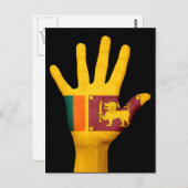 Postkarte für Sri Lanka (Vorne/Hinten)
