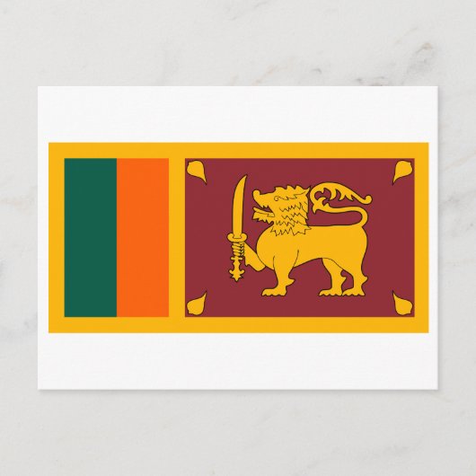 Postkarte für Sri Lanka (Vorderseite)