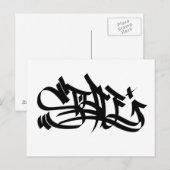 Postkarte für Stilgrösser (Vorne/Hinten)