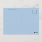 Postkarte für Storchenfamilie (Rückseite)