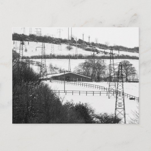 Postkarte für Strompylonen (Vorderseite)