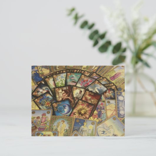 Postkarte für Tarots (Stehend Vorderseite)